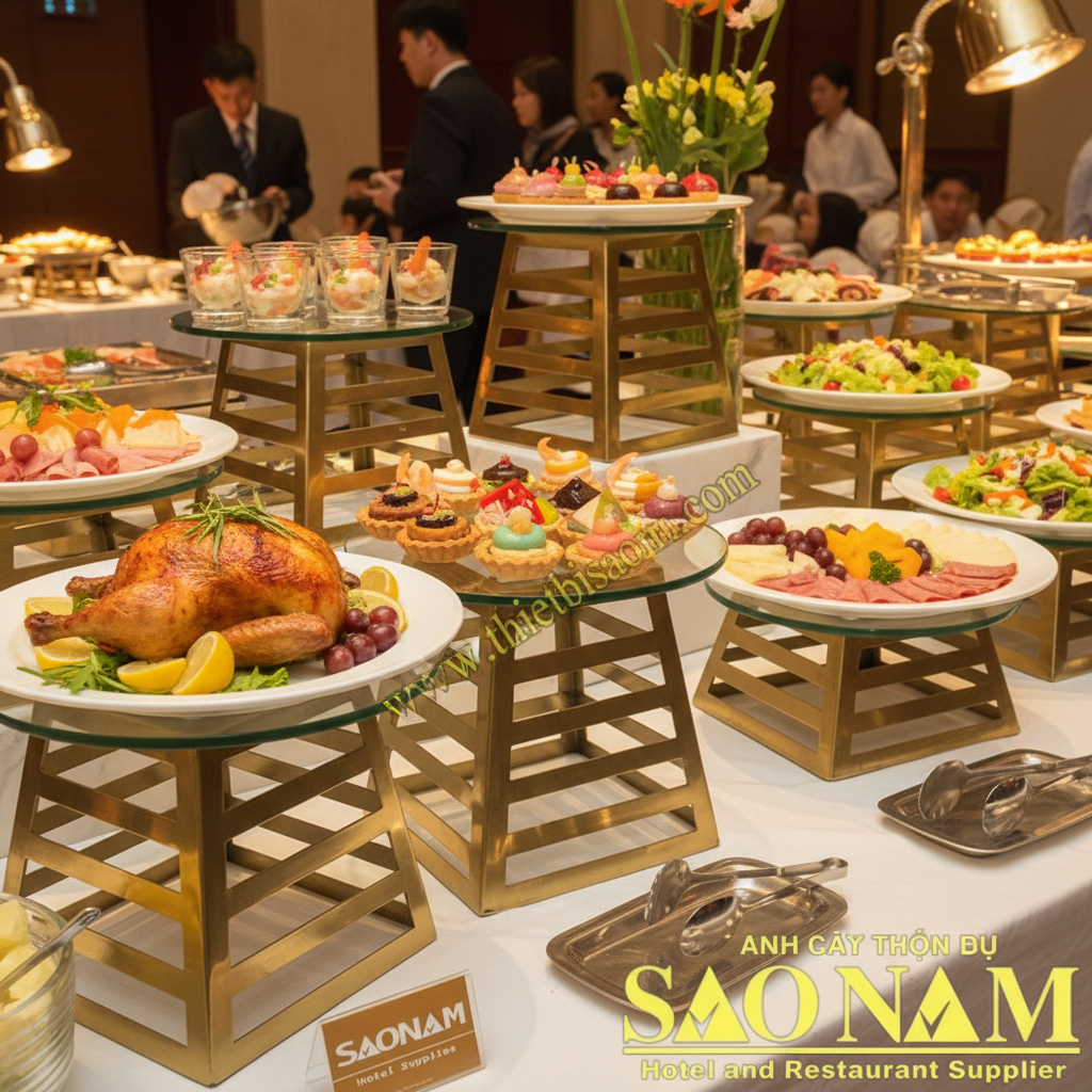 Chân Đế Inox Hình Thang SN#520503 2