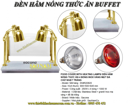 Đèn Hâm Nóng Thức Ăn