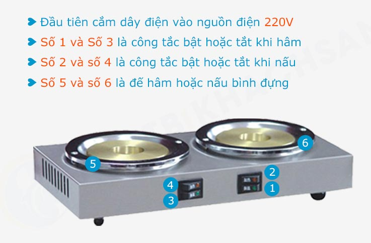 Hướng dẫn Bếp Nấu Cafe SN#520184