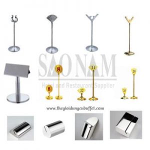 cây menu để bàn