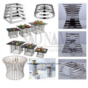 chân đế decor món ăn