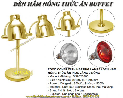 đèn hâm nóng thức ăn