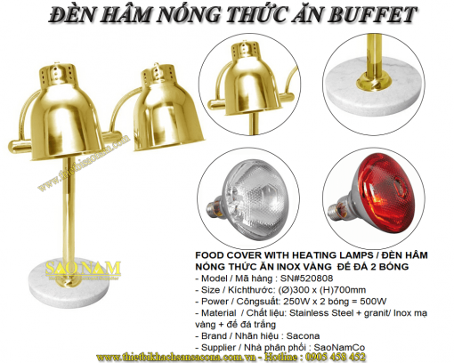 đèn hâm nóng thức ăn