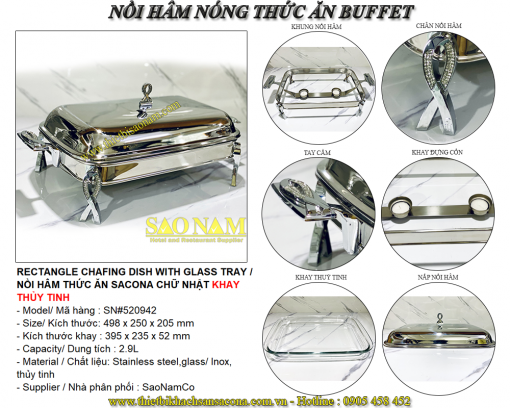 Nồi Hâm THức Ăn buffet HCN