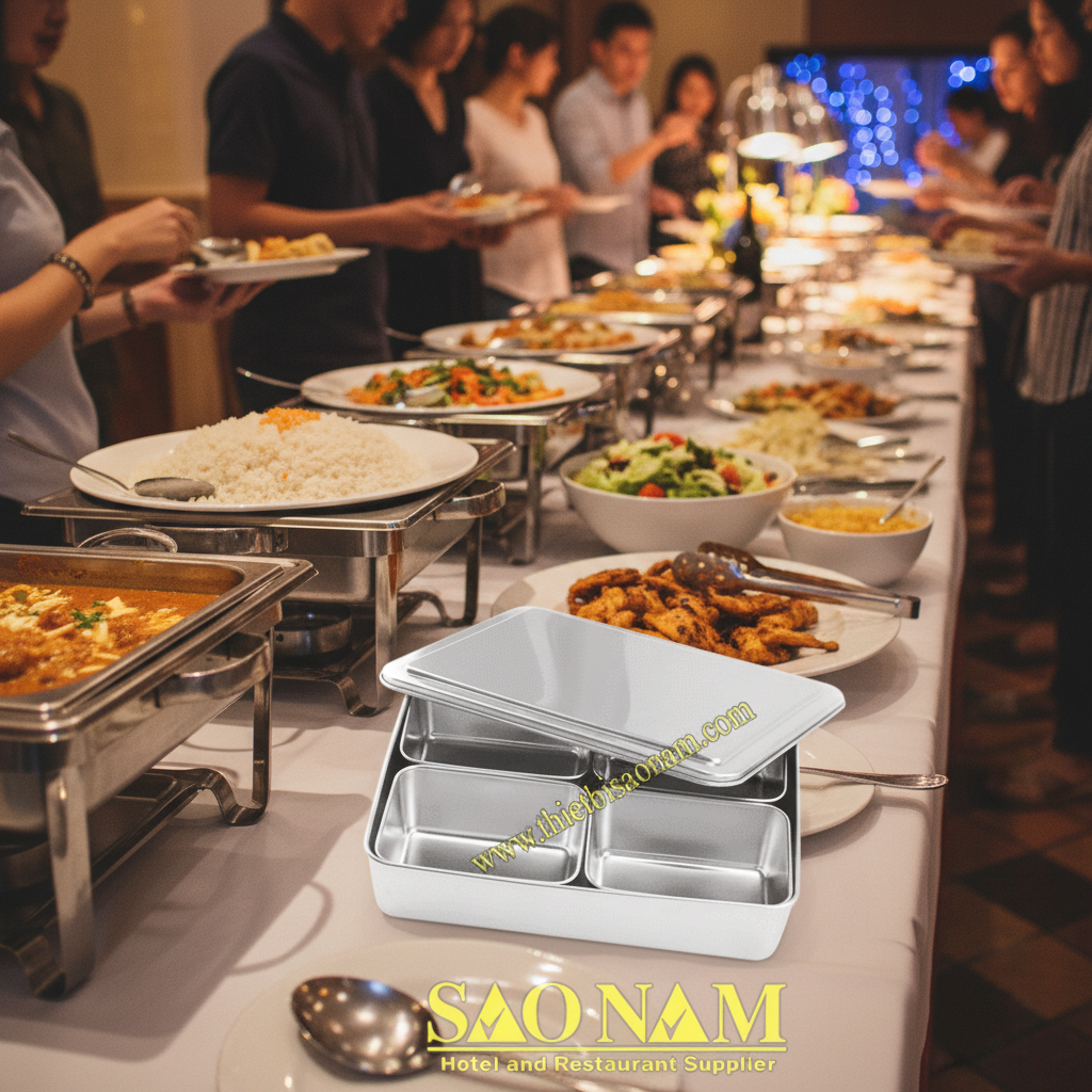 Khay Gia Vị 4 Ngăn SN#520993/4