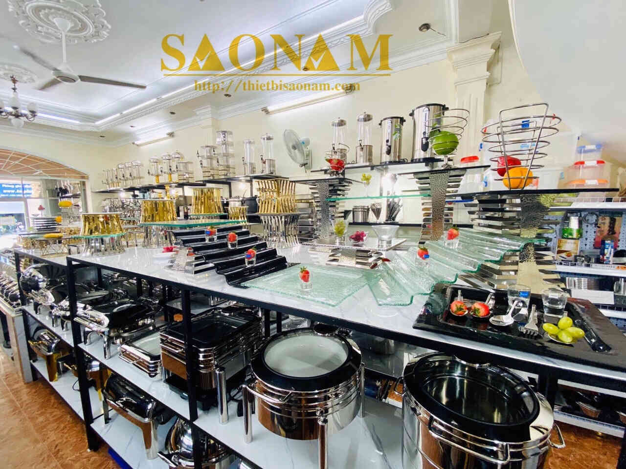 Thiết Bị Nhà Hàng Khách Sạn – Giải Pháp Toàn Diện Cho Không Gian Buffet Chuyên Nghiệp