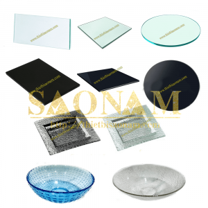 Đĩa Thuỷ Tinh Trưng Bày Buffet