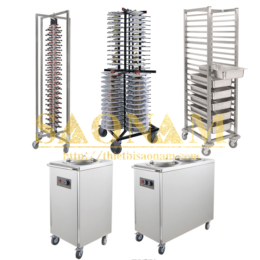 Xe đẩy phục vụ và xe sấy dĩa - Bí mật của vận hành nhà hàng hiện đại