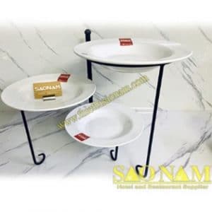 Kệ Trưng Bày Thức Ăn 3 Tầng SN#530051
