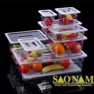 Khay GN Nhựa Trong