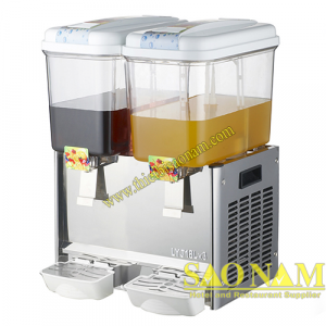 Máy làm lạnh nước ép trái cây 2 ngăn 18Lx2