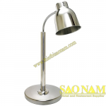 Địa chỉ mua đèn hâm nóng thức ăn đôi inox mạ vàng giá rẻ Đèn hâm nóng thức ăn buffet 1 bóng