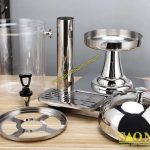 Showroom chuyên cung cấp bình đựng nước trái cây nhựa trong tại Ninh Thuận Các bộ phận bình đựng nước trái cây 8L