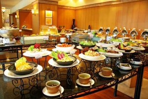 khay hâm thức ăn buffet