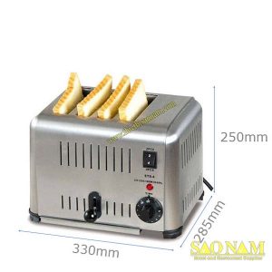 Máy Nướng Bánh Mì Sandwich 4 Ngăn