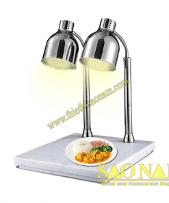 Đèn Hâm Nóng Thức Ăn Đế Đá 2 Bóng SN#520810/1