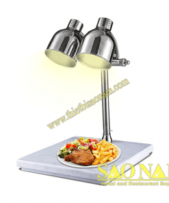 Đèn Hâm Nóng Thức Ăn Đế Đá 2 Bóng SN#520811/1