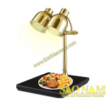 Đèn Hâm Nóng Thức Ăn Đế Đá 2 Bóng SN#520814/1