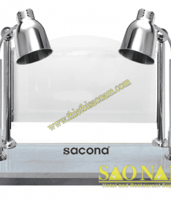 Đèn Hâm Nóng Thức Ăn Đế Đá 2 Bóng SN#520815/1