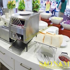 Máy Nướng Bánh Mì Băng Chuyền - Sandwich tại Nhà hàng
