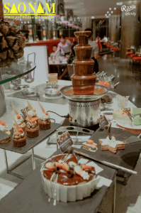 Tháp phun chocolate giá rẻ