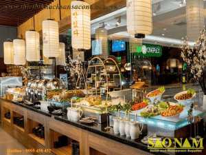 Kệ trang trí buffet giá rẻ