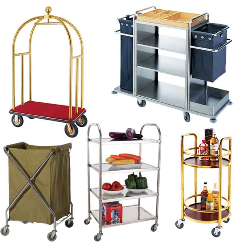 Địa chỉ mua xe đẩy phục vụ khách sạn giá rẻ