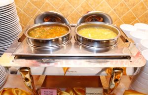 Món Soup Khai Vị - Nồi Hâm Soup Chữ Nhật 2 Ngăn