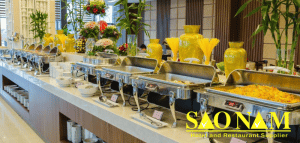 Nồi hâm buffet hình chữ nhật dùng điện giá rẻ