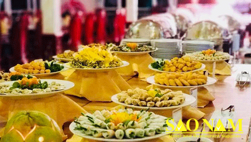 Món phụ trong tiệc buffet