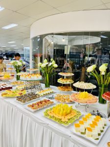 Thực đơn tiệc buffet ngọt