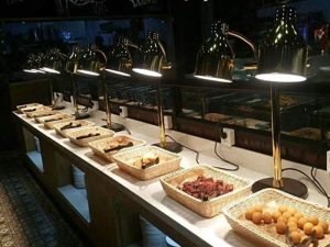 Đèn hâm nóng thức ăn bóng tròn