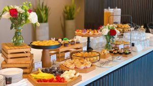 Bình đựng nước trái cây - dụng cụ tiệc teabreak