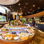 Tổng hợp kệ trưng bày buffet, kệ trang trí thức ăn buffet giá rẻ