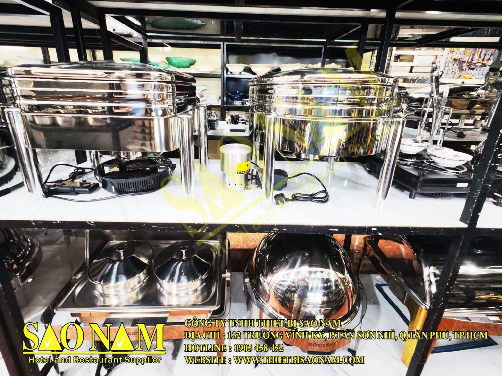 Dụng cụ tiệc buffet, dụng cụ decor buffet giá rẻ