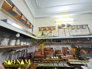 Showroom trưng bày đèn hâm nóng thức ăn buffet giá rẻ