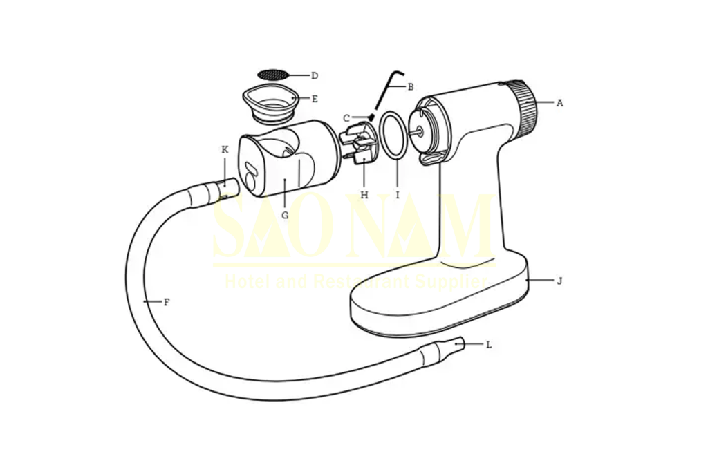 súng tạo khói smoking gun