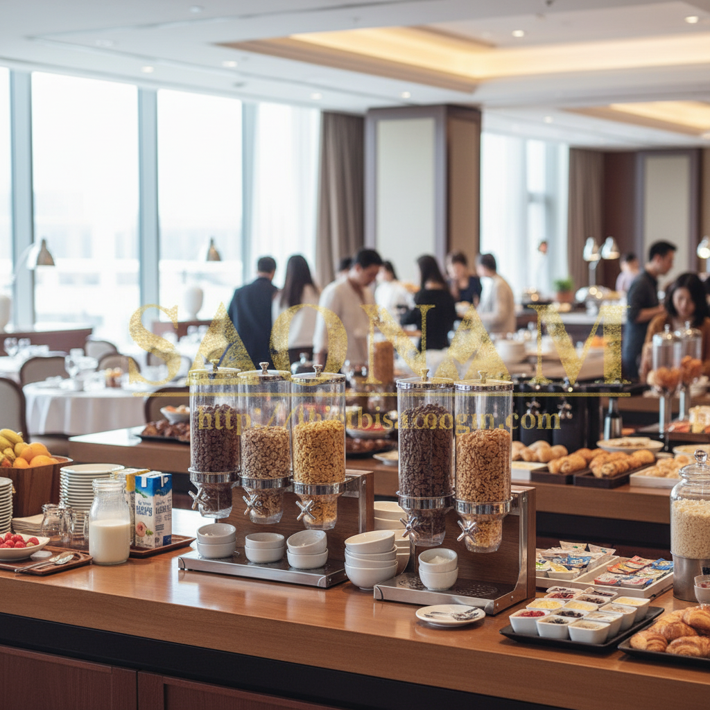 Bình Đựng Ngũ Cốc Buffet Cao Cấp
