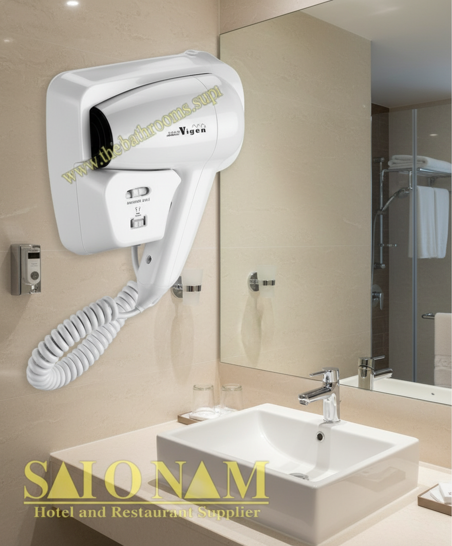 Dụng Cụ Phòng Tắm với Máy Sấy Tóc
